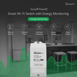 SONOFF POW WIFI SWITCH WITH POWER CONSUMPTION MEASUREMENT