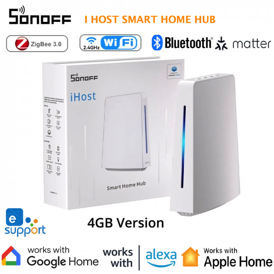 Console de contrôle de serveur local Sonoff iHost 4GB , passerelle Zigbee LAN , ( stockage de données locales )
