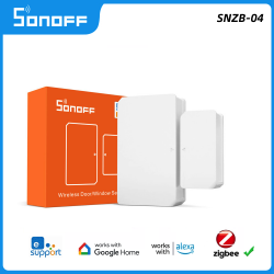 Capteur de porte/fenêtre sans fil ZigBee SONOFF SNZB-04 Capteur de porte/fenêtre sans fil ZigBee SONOFF SNZB-04