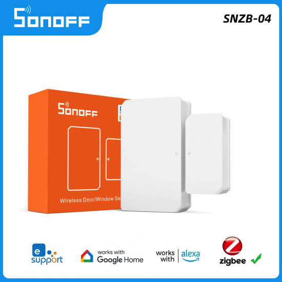 Capteur de porte/fenêtre sans fil ZigBee SONOFF SNZB-04