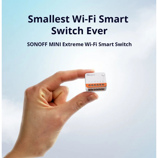 Mini switch wifi SONOFF MINI R4 application Ewelink compatible Alexa et GoogleHome