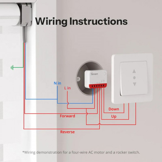 Mini switch recepteur Zigbee Pour volet roulant SONOFF MINI-ZBRBS compatible Ewelink Mini switch recepteur Zigbee Pour volet roulant SONOFF MINI-ZBRBS compatible Ewelink
