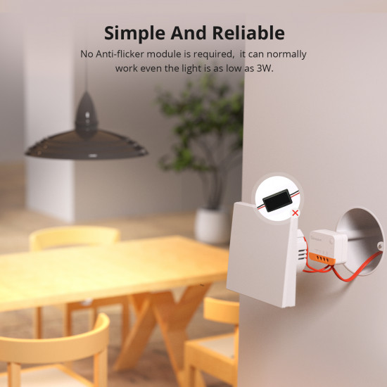Commutateur intélligent deux voies sans neutre SONOFF ZBMINI L2 Zigbee Commutateur intélligent deux voies sans neutre SONOFF ZBMINI L2 Zigbee