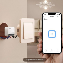 Mini switch Zigbee  avec neutre 1 voie  Sonoff ZBmini R2 Mini switch Zigbee  avec neutre 1 voie  Sonoff ZBmini R2