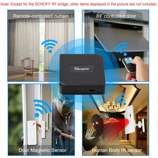 Sonoff Bridge Rf 433mhz Sans Fil Wifi Sonoff Bridge Rf 433mhz Sans Fil Wifi