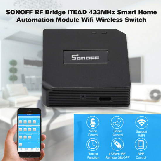 Sonoff Bridge Rf 433mhz Sans Fil Wifi Sonoff Bridge Rf 433mhz Sans Fil Wifi