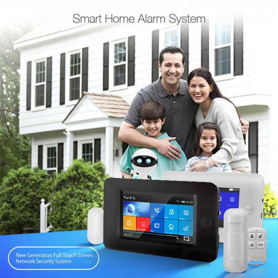 wifi-gsm-rfid smart wireless home security alarm system with tuya app wifi-gsm-rfid smart wireless home security alarm system with tuya app