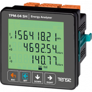 Compteur intégré analyseur réseau AC de : tension, fréquence, P, Q, S, PF, CosPhi, interface RS485 TENSE TPM-04 SH Compteur intégré analyseur réseau AC de : tension, fréquence, P, Q, S, PF, CosPhi, interface RS485 TENSE TPM-04 SH