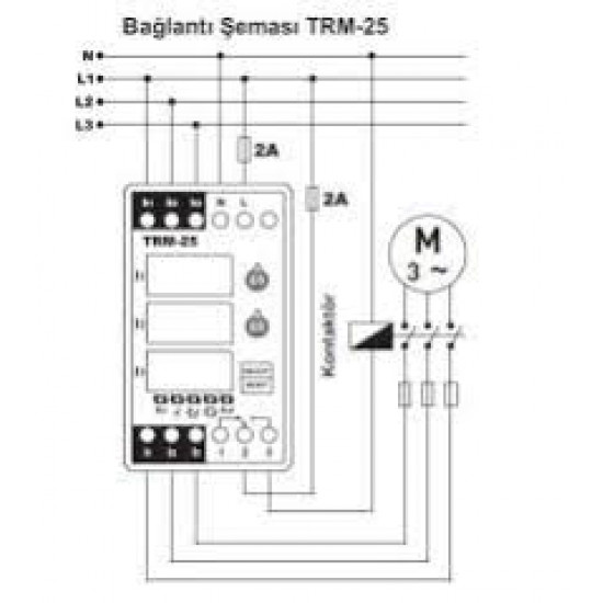 Overload relay Tense TRM-25