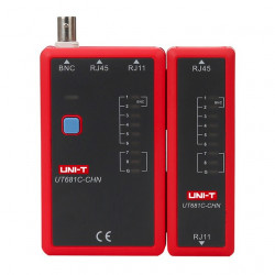 Testeur de câble  UNI-T UT681C  RJ45/RJ11/BNC Testeur de câble  UNI-T UT681C  RJ45/RJ11/BNC