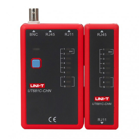UNI-T UT681C RJ45/RJ11/BNC Cable Tester UNI-T UT681C RJ45/RJ11/BNC Cable Tester