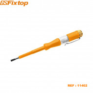Tournevis Testeur de tension GSFixtop 11402 Tournevis Testeur de tension GSFixtop 11402
