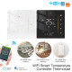 Thermostat intélligente WIFI Pour chaudière à gaz , régulateur de température ambiante MOES WHT-006-GC-BK-MS Thermostat intélligente WIFI Pour chaudière à gaz , régulateur de température ambiante MOES WHT-006-GC-BK-MS