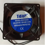 Ventilateur Tidar 220 VCA 0,09A 92x92x25 mm Ventilateur Tidar 220 VCA 0,09A 92x92x25 mm