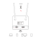 Routeur 4G Modem LTE Sans-fil 4 antennes 450Mbps WiFi6 TOPLINK CPE Pro Routeur 4G Modem LTE Sans-fil 4 antennes 450Mbps WiFi6 TOPLINK CPE Pro