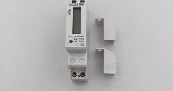 wattmètre Compteur dénergie sur Rail DIN avec écran de rétroéclairage LCD/électricité Anti-vol Pusokei Compteur dénergie monophasé LCD numérique 5-80A 230V 