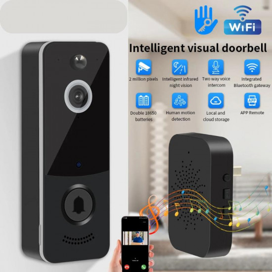 Sonnette vidéo Doorbell WIFI 2.4G 1080P TTLOCK DB-2