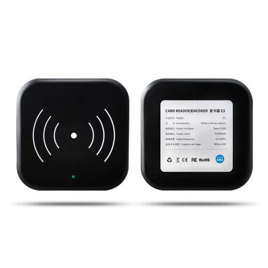 Encodeur de carte MiFare S50 TTLOCK E3  pour hôtel compatible TTHotel
