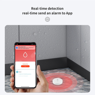 Shelly Flood 4: Capteur inondation WiFi, Zigbee, Matter Gen4