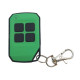 Télécommande colorée à 4 boutons D4 433,92 MHz Pour recepteur garage RF vauxtec Vert