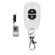 Relais sans Fil RF 315Mhz avec télécommande deux boutons AB ( pour alimentation Robisan ) 
