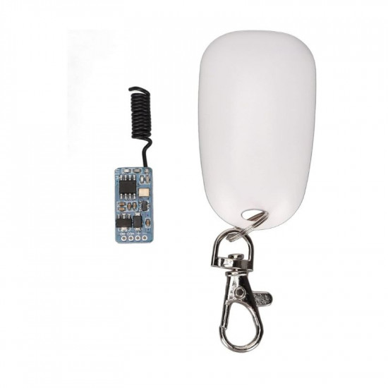 Relais sans Fil RF 315Mhz avec télécommande deux boutons AB ( pour alimentation Robisan ) 