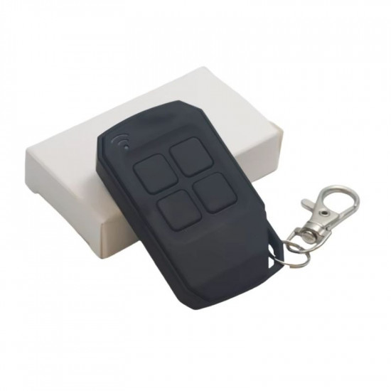 Télécommande colorée à 4 boutons D4 433,92 MHz Pour recepteur garage RF vauxtec Noir