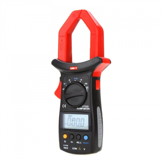 Pince multimètre numérique portable UNI-T UT205, plage automatique/manuelle, AC/DC Pince multimètre numérique portable UNI-T UT205, plage automatique/manuelle, AC/DC