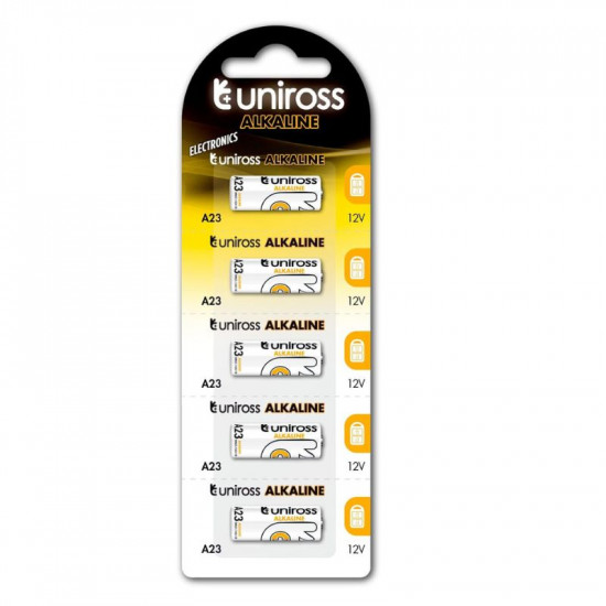 PILE ALKALINE UNIROSS 23A 12V PILE ALKALINE UNIROSS 23A 12V