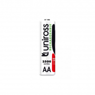 Pile rechargeable R6 AA Uniross 2500 Mah