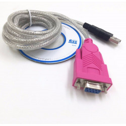 RS232 Serial DB9 Pin Female to USB 2.0 PL-2303 Cable