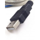 Câble USB vers COM 2.0 broches femelles DB9 série RS232, PL-2303