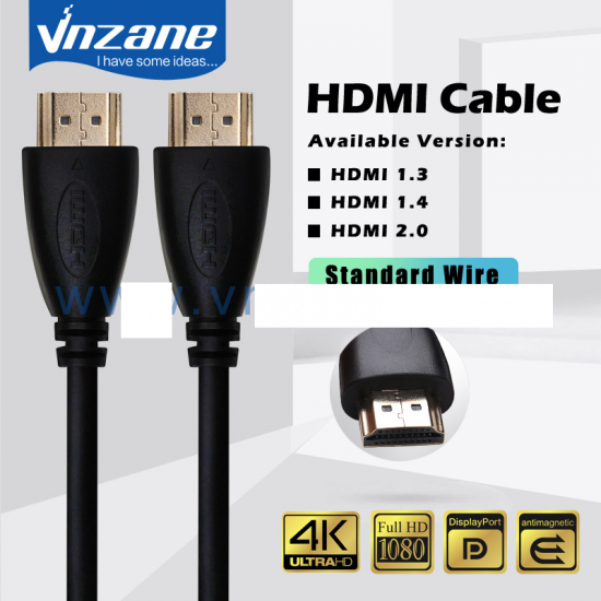 Cable HDMI Vnzane ( Certifié ) 25M Cuivre V1.4  (Model VN-H831)