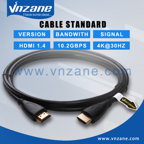 Cable HDMI Vnzane ( Certifié ) 15M Cuivre V1.4  (Model VN-H831)