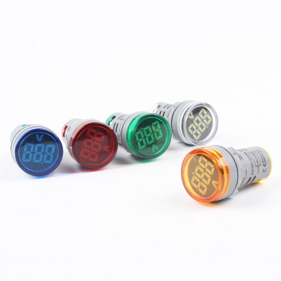 Voltmeter AC 60-500V 22mm TOMZN Voltmeter AC 60-500V 22mm TOMZN