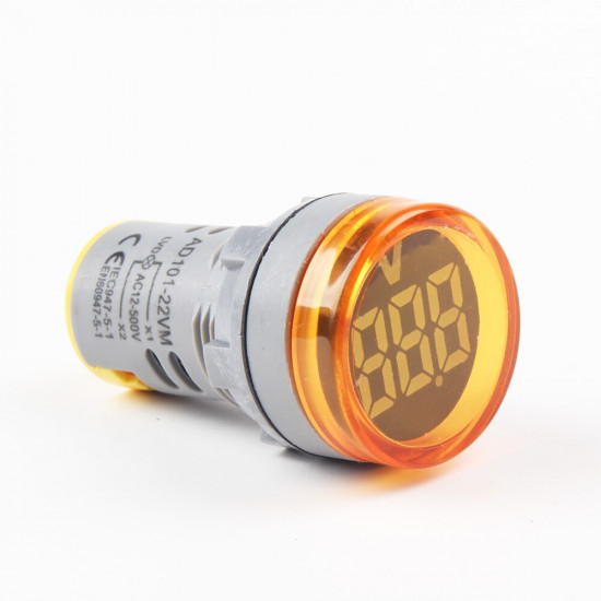 Voltmeter AC 60-500V 22mm TOMZN Voltmeter AC 60-500V 22mm TOMZN