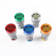 Voltmètre  AC 60-500V  22mm TOMZN  Voltmètre  AC 60-500V  22mm TOMZN