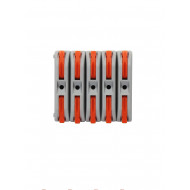 Connecteurs de fils Electriques Rapide WAGO 4 Broches Connecteurs de fils Electriques Rapide WAGO 4 Broches
