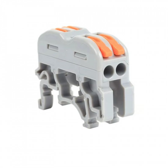 connecteur rapide wago avec pied sur RAIL 422 connecteur rapide wago avec pied sur RAIL 422