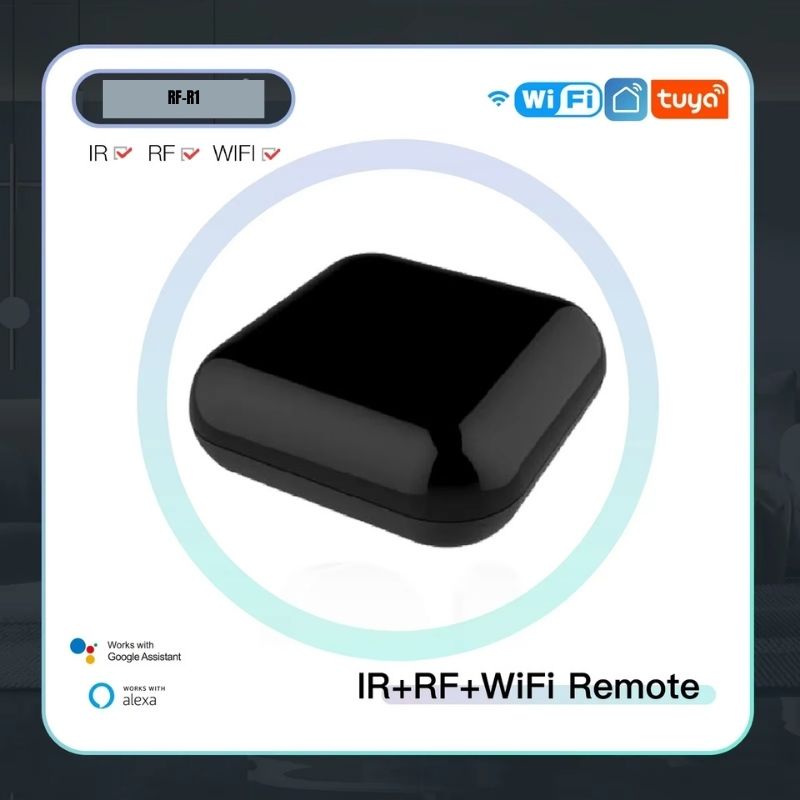 Télécommande Universelle Intelligente WiFi IR/RF - Compatible Tuya/Smart Life Pour Domotique - Neuf, Sans Marque