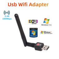 Antenne WiFi USB  2.4GHz  RTL8188 pour PC et DVR Antenne WiFi USB  2.4GHz  RTL8188 pour PC et DVR