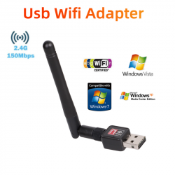 Antenne WiFi USB  2.4GHz  RTL8188 pour PC et DVR Antenne WiFi USB  2.4GHz  RTL8188 pour PC et DVR