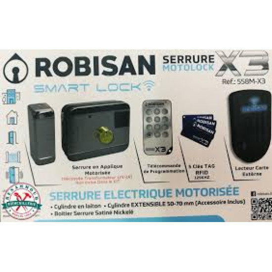 Smart Motolock Robisan X3 Smart Motolock Robisan X3