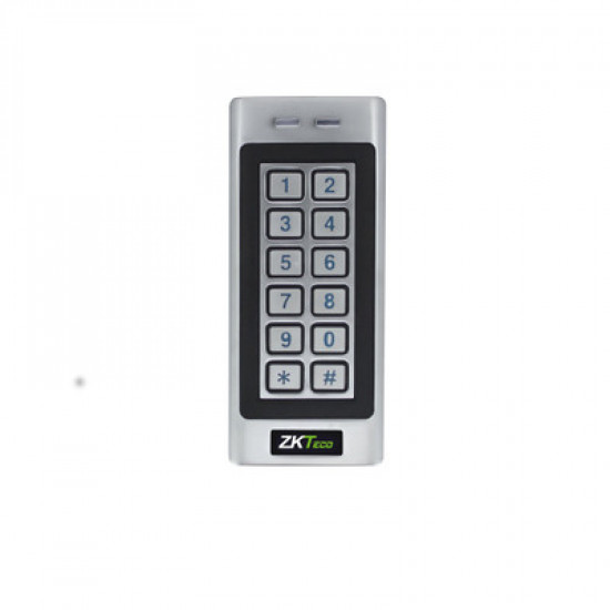 Clavier de controle d'accès digicode RFID 125 Khz en métal étanche ZKTCO MKV-ID