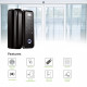 Serrure de porte en verre intelligente ZKTeco GL300 par empreintes digitales, mot de passe et cartes et télécommande Serrure de porte en verre intelligente ZKTeco GL300 par empreintes digitales, mot de passe et cartes et télécommande